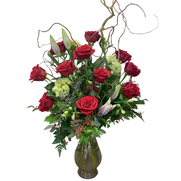 12 Premium Valentine Roses